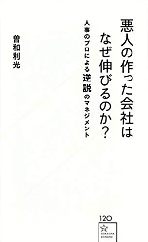 悪人の作った会社はなぜ伸びるのか？人事のプロによる逆説のマネジメントのイメージ